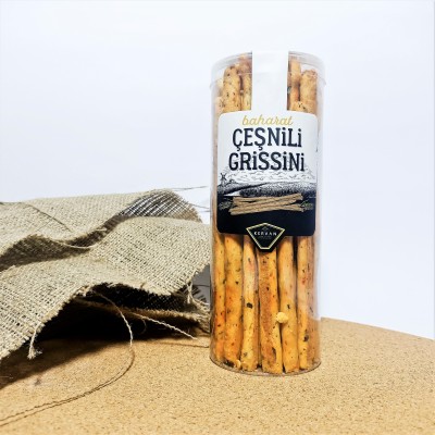 Grissini with Spice Seasoning