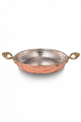 Bakır Tava - No 4 (20 Cm ) - 2