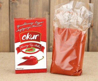 Kahramanmaraş Hot Powder Pepper - Okur Pepper 470 gr