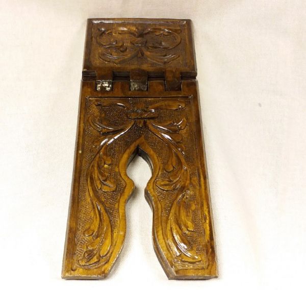 Carved Pew - 1