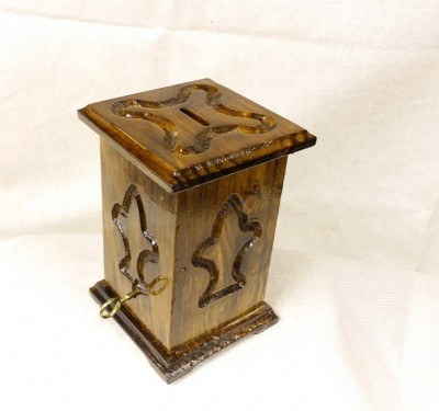 Wooden Piggy Bank - 1